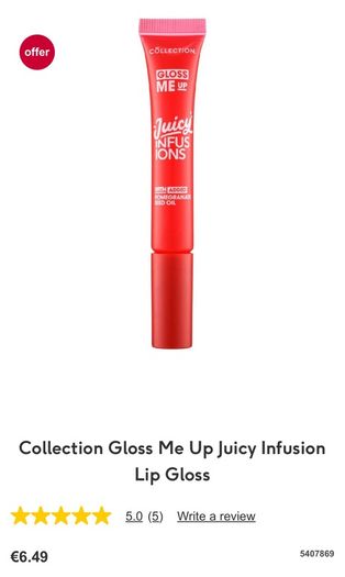 Collection Gloss Me Up Juicy Infusion Lip Gloss