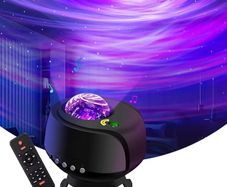 Largest Coverage Area Galaxy Lights Projector 2.0, FLITI Star Projector, with Changing Nebula and Galaxy Shapes Galaxy Night Light