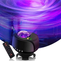 Largest Coverage Area Galaxy Lights Projector 2.0, FLITI Star Projector, with Changing Nebula and Galaxy Shapes Galaxy Night Light