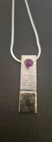 Silver & Gold Pendant