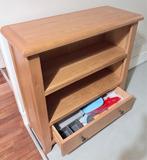 EZ Living Oak Bookcase