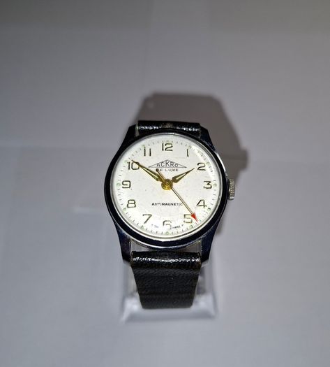Vintage Swiss Watch Ackro De Luxe