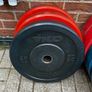 150kg full bumper Olympic weight set Image 9