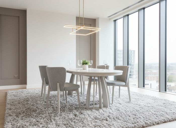 Brand New Extandable Table 180 cm and 4 Chairs