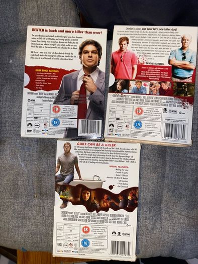 TV show: Dexter Season 3-5
