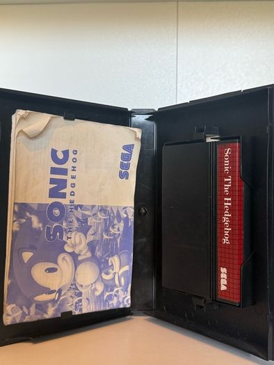 Sonic The Hedgehog, Boxed Sega Master system