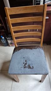 4 x Wooden kitchen chairs