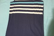 dunnes blue small medium tank top