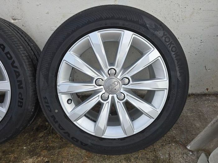 Genuine Audi 16" Alloy Wheels & Yokohama Advan dB V553 Tyres (205/55/R16)
