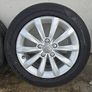 Genuine Audi 16" Alloy Wheels & Yokohama Advan dB V553 Tyres (205/55/R16) Image 10
