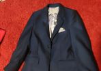 BNWT Age7 Navy Suit Jacket and Waistcoat,