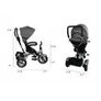 Baby Stroller with 3 Wheels and Hood - Compact Folding Image 4