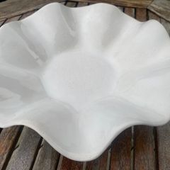 Ceramic Ruffle Bowl - ( second)