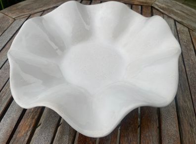 Ceramic Ruffle Bowl - ( second)