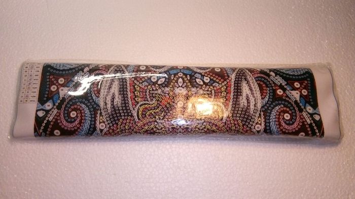 Luminous Diamond Painting Kit. Wolf
