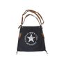 Vintage Canvas Tote Bag Black - BRAND NEW Image 2