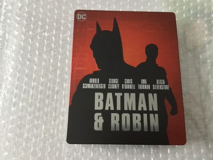 Batman +Robin 4K Limited Edition Steelbook