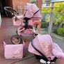 New pink baby p travel system 3 in 1 Image 9