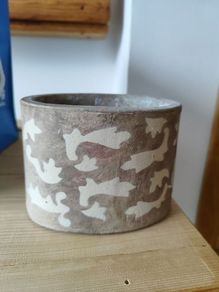 Ceramic bathroom storage