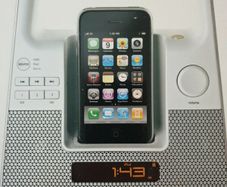 Super Cool portable radio also can be dock for ipod iphone digital radio music player