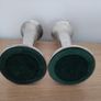 Pair of vintage Lanthe England silver plated flower bud vases Image 4
