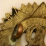 Vintage Irish Military Police Cap Badge 1930s 1940s Emergency Era Brass Image 8