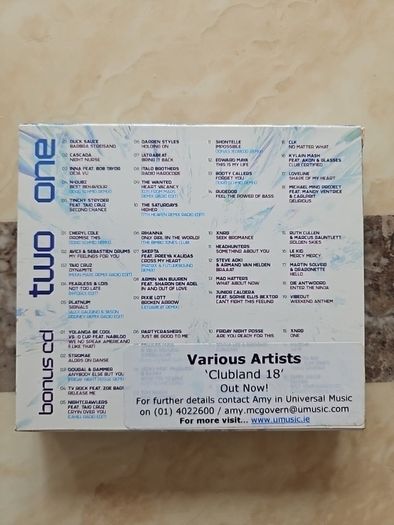 Clubland 18  3CD Boxset