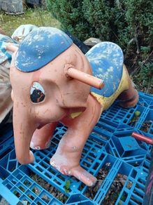 vintage fairground elephant