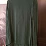 M&S green shirt, blouse, tie neck, size 8, NEW Image 10