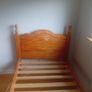 Single wooden bed,with used but good condition mattress if required Image 3