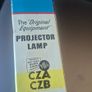 Sylvania Projection Lamp blue top CZA CZB Image 2