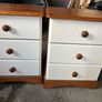 Dressing Table, Mirror, 2 lockers and small wardrobe(needs reassembly) Image 3