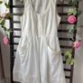 Dress uk 12 Tommy Hilfiger ivory 100% cotton Image 2