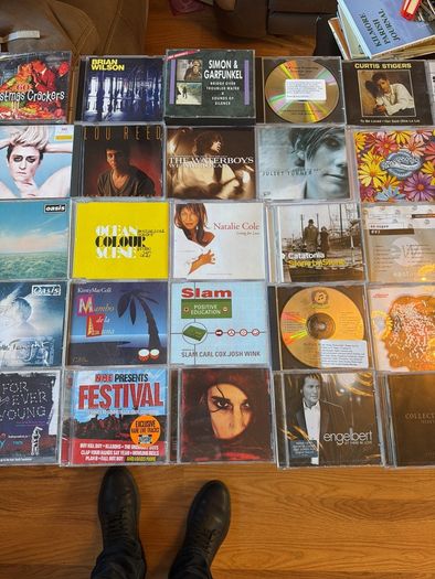 Personal Music CD and Music DVD Collection For Sale. Around 600 Titles. VG-EX Condition