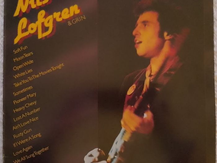 Nils Lofgren & Grin LP (1979) UK 1st Pressing Classic Rock Compilation Springsteen E-Street Band EX+