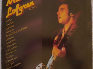 Nils Lofgren & Grin LP (1979) UK 1st Pressing Classic Rock Compilation Springsteen E-Street Band EX+