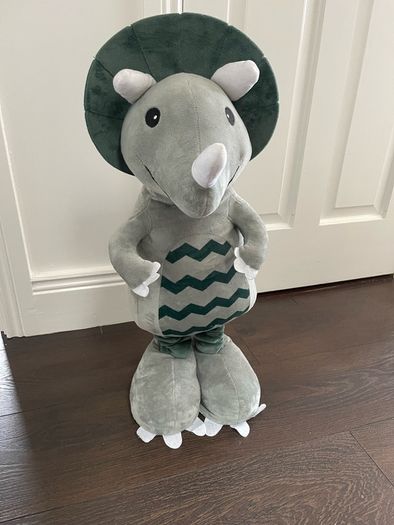 Dinosaur Soft Toy with Extendable Legs