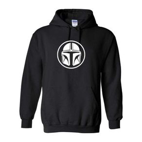 The MANDALORIAN HELMET Hoodie Jumper Star Gym Exercise Birthday Gift Wars Men Top Hood kids