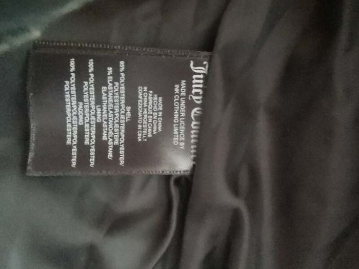 Tommy Hilfiger navy puffer jacket with faux fur hood