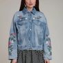 Avec Lea Filles Denim Jacket - Size XL Image 2
