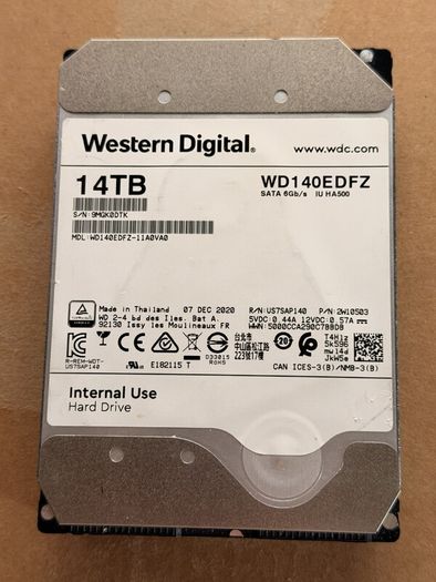 14tb WD White Label HDD (wd140edfz)