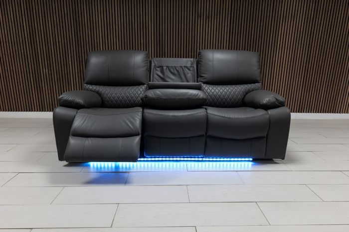 3 Seater Rita Plus Electric Leather Recliner Sofa