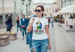 When I Look In The Mirror I See A Badass Unicorn T-shirt Tee Top Shirt