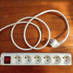 6-Socket Extension Lead 1.5m