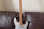 Harley Benton Pro Series electric guitar - silver sparkle