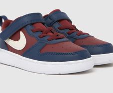 Nike Court Borough Low Boys Toddler in Burgundy