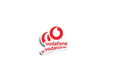 Vodafone Glossy Stickers 2-Pack