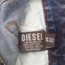Diesel men's light wash blue regular jeans W34 L32 Image 5
