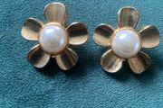 Vintage clip on earrings