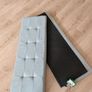 Grey Ottoman Storage bench in perfect condition Image 4